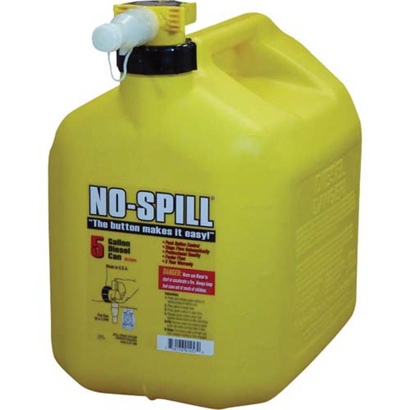 No-Spill 5 Gallon Diesel Can